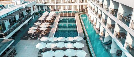 Voorkant van accommodatie