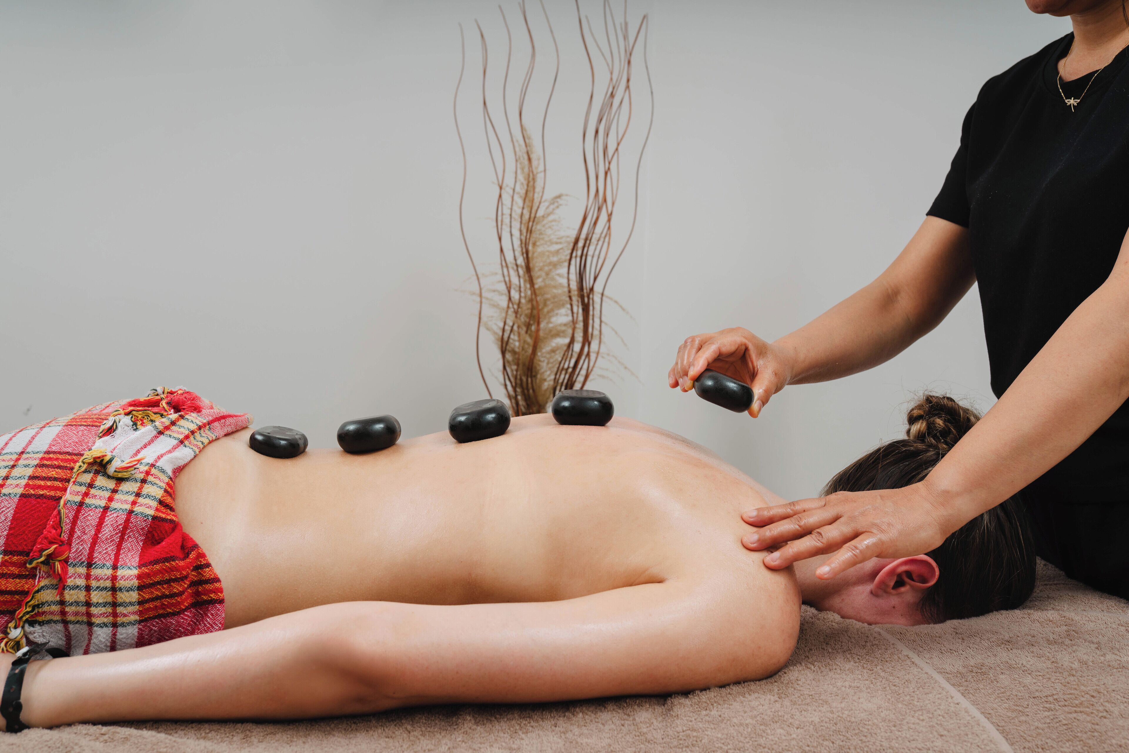 couples treatment room(s), hot stone massages, deep-tissue massages