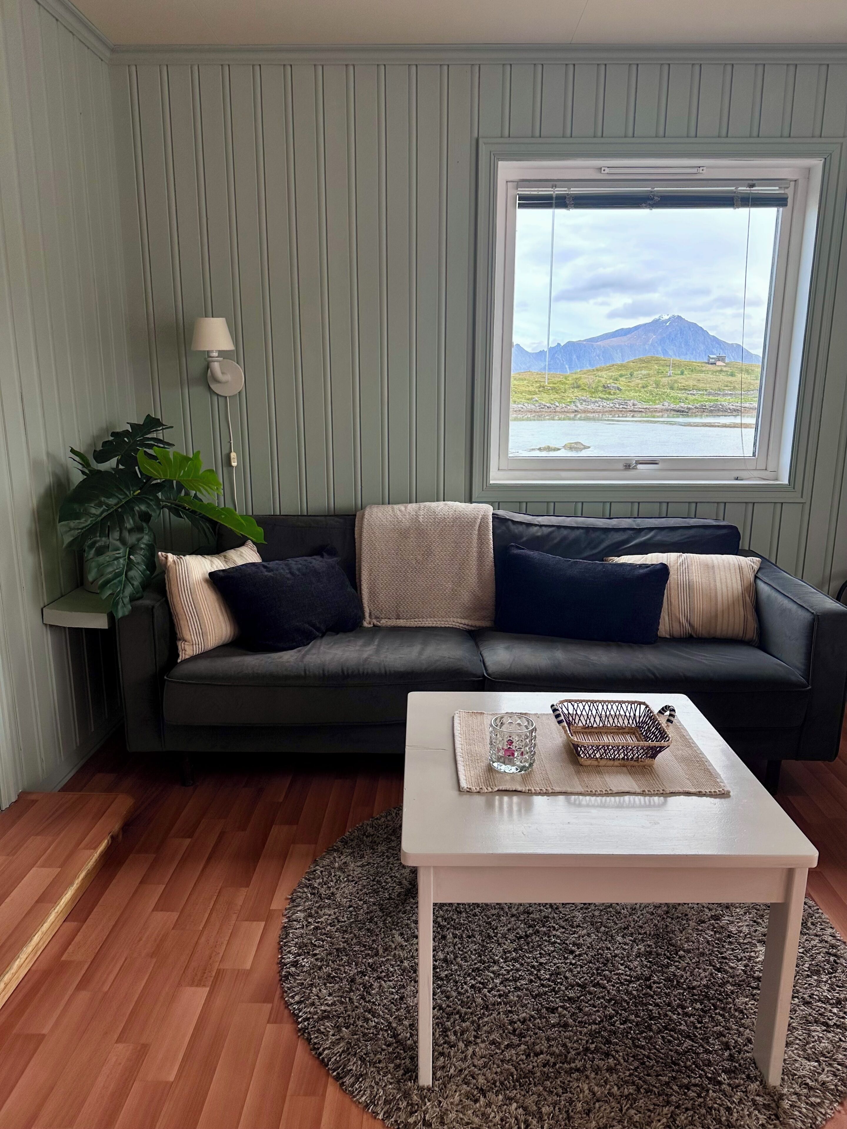 Leilighet – comfort, 2 soverom, kjøkken, havutsikt (Aksel) | Oppholdsområde