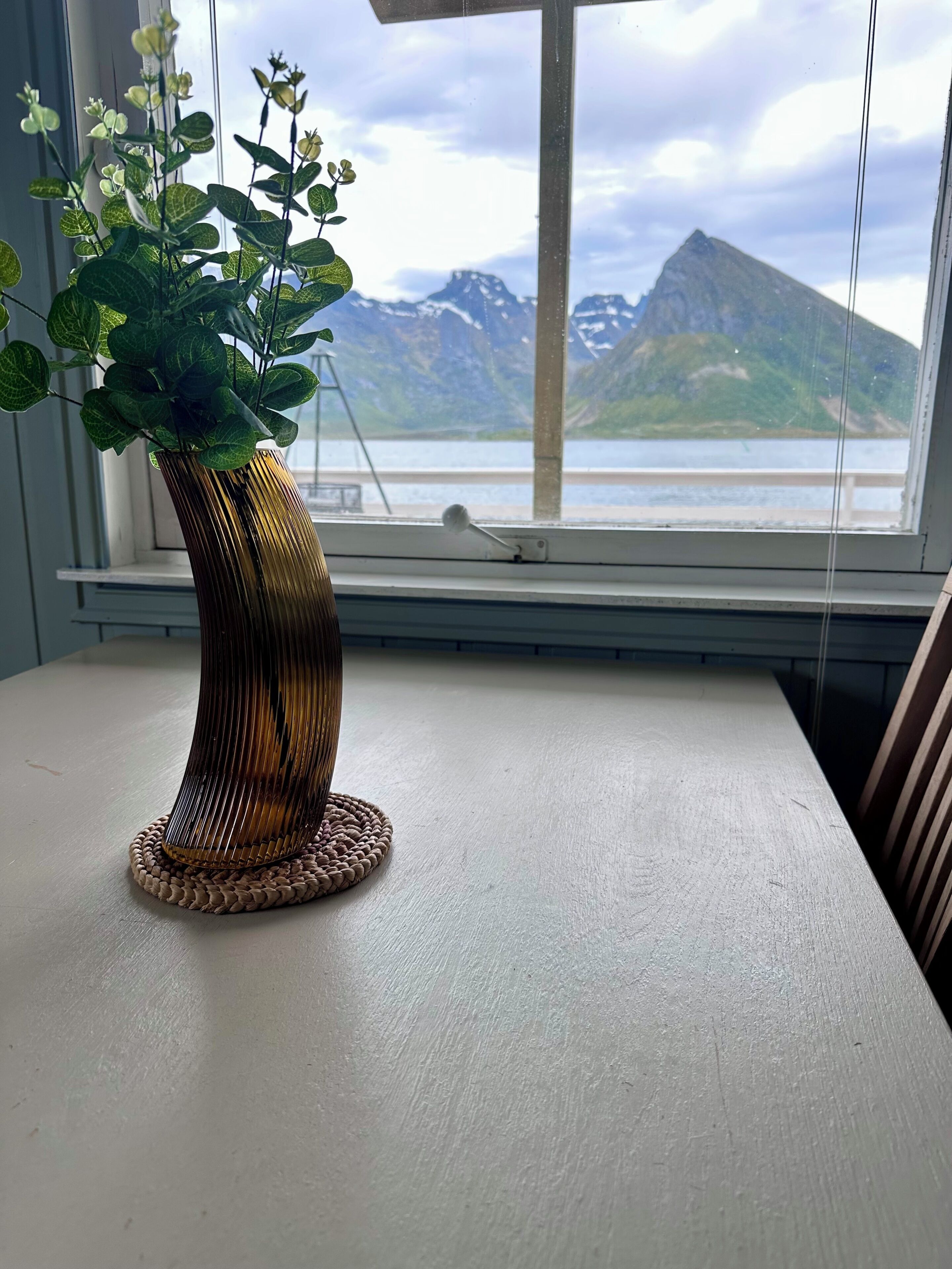 Spiseområde på rommet