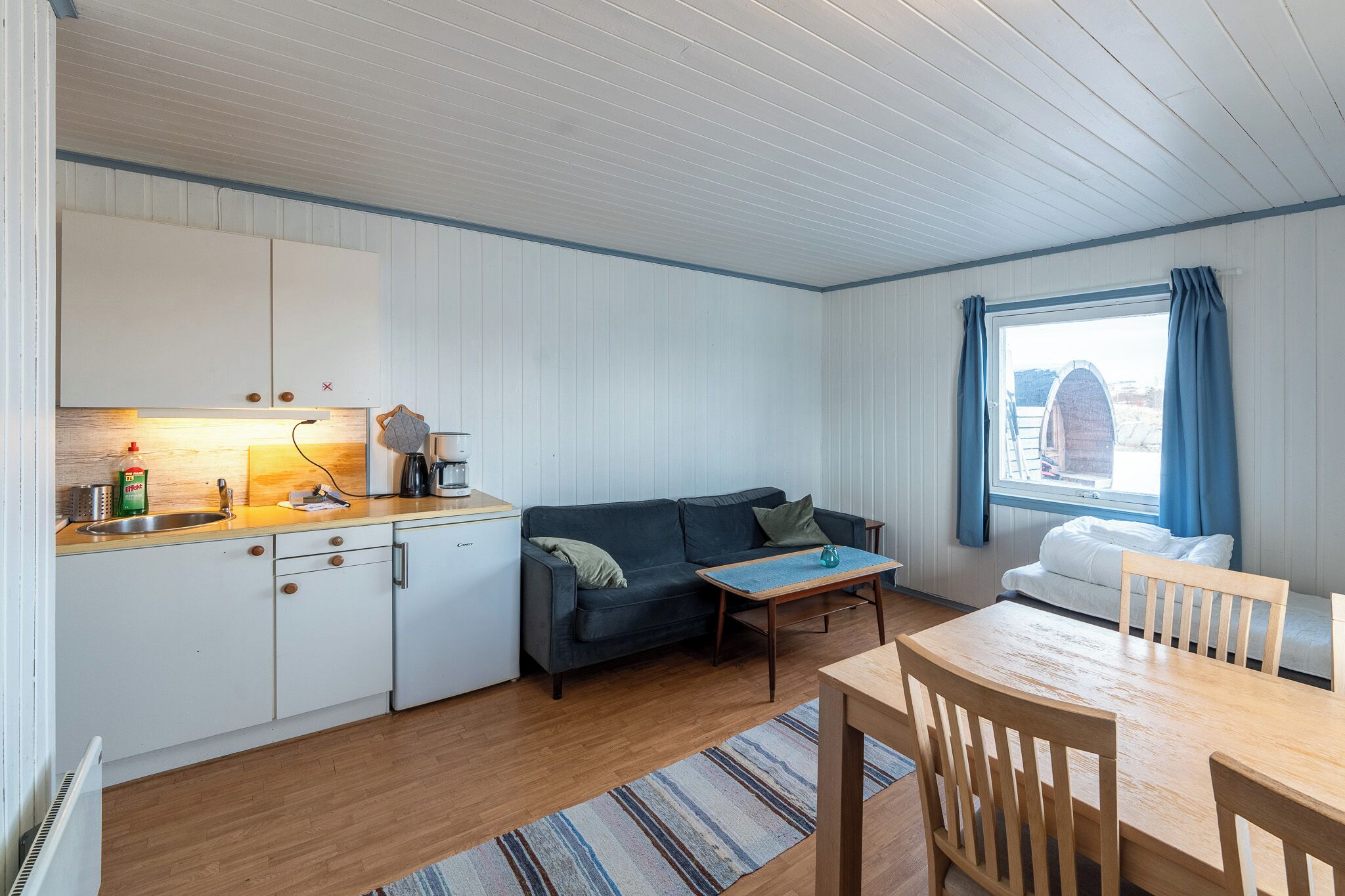 Comfort-Apartment, 1 Schlafzimmer, Küche, Meerblick (Lars) | Pillowtop-Betten, Bügeleisen/Bügelbrett, kostenloses WLAN