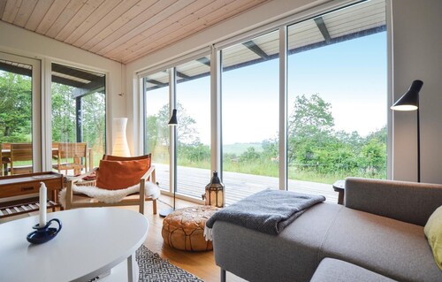 Belle maison à Knebel avec vue sur la.