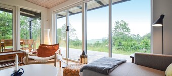 Nice home in Knebel with house sea view