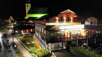 Fachada de la propiedad