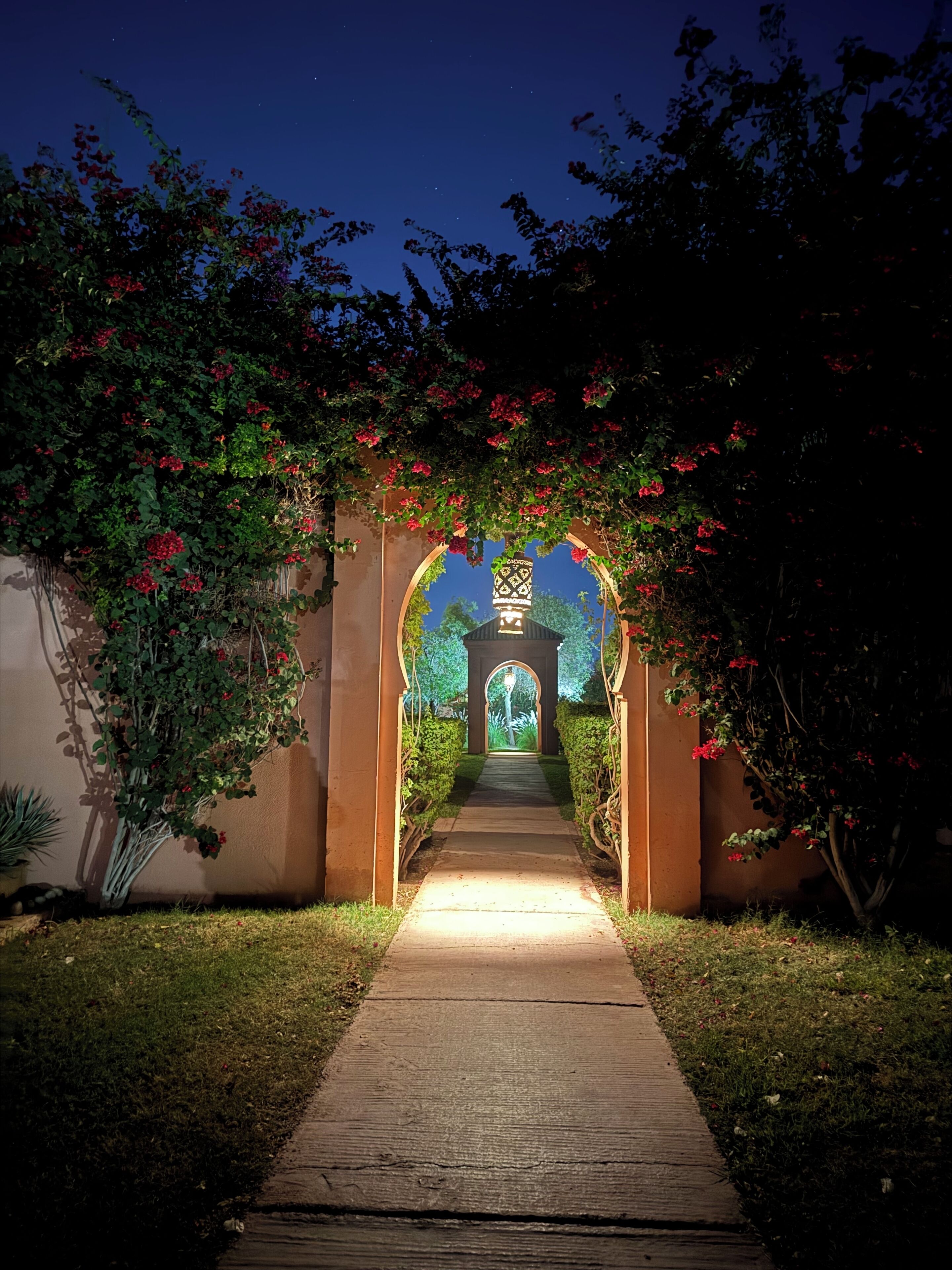 Enceinte de l’hébergement
