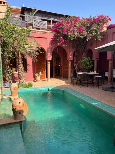  riad avec piscine - Résidence Ayda - Palmeraie Marrakech. Proche golf