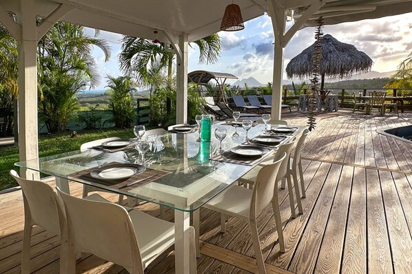 Udendørs spisemuligheder