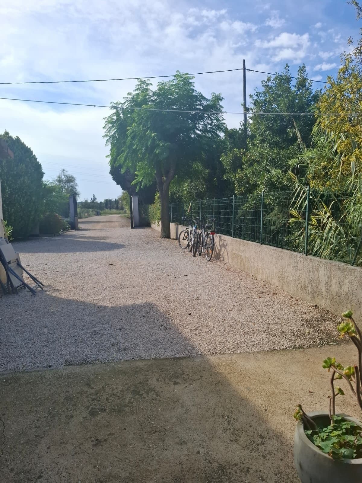 Enceinte de l’hébergement