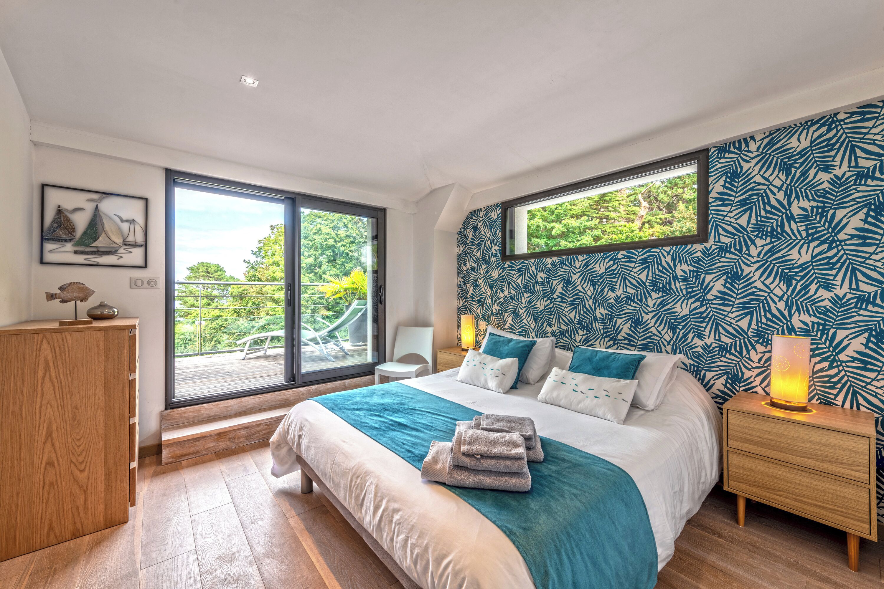 5 chambres, fer et planche à repasser, lit parapluie, Wi-Fi gratuit