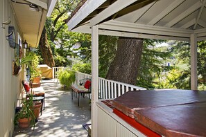 Terrace/patio - Cozy Intimate Retreat, Studio Apartment, City Permit VR09-0038. (Napa)