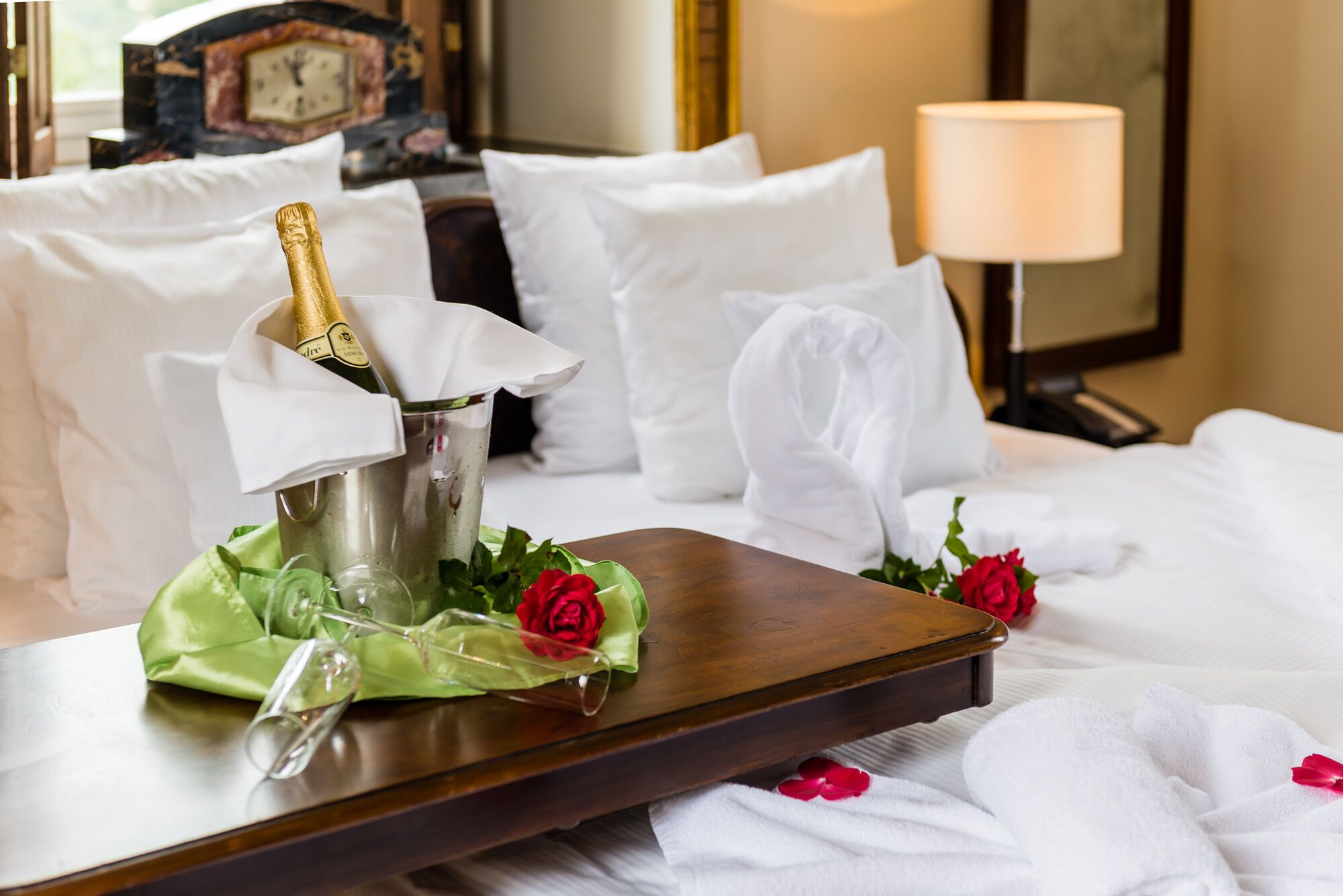 honeymoon suite | hypo-allergenic bedding, in-room safe, individually decorated