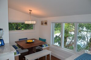 Dining - ⭐️ STUNNING WATERFRONT ⭐️Pet Friendly 3BDRM/2BTH*FIREPIT*KAYAKS*GAS FIREPLACE* (Dennis)
