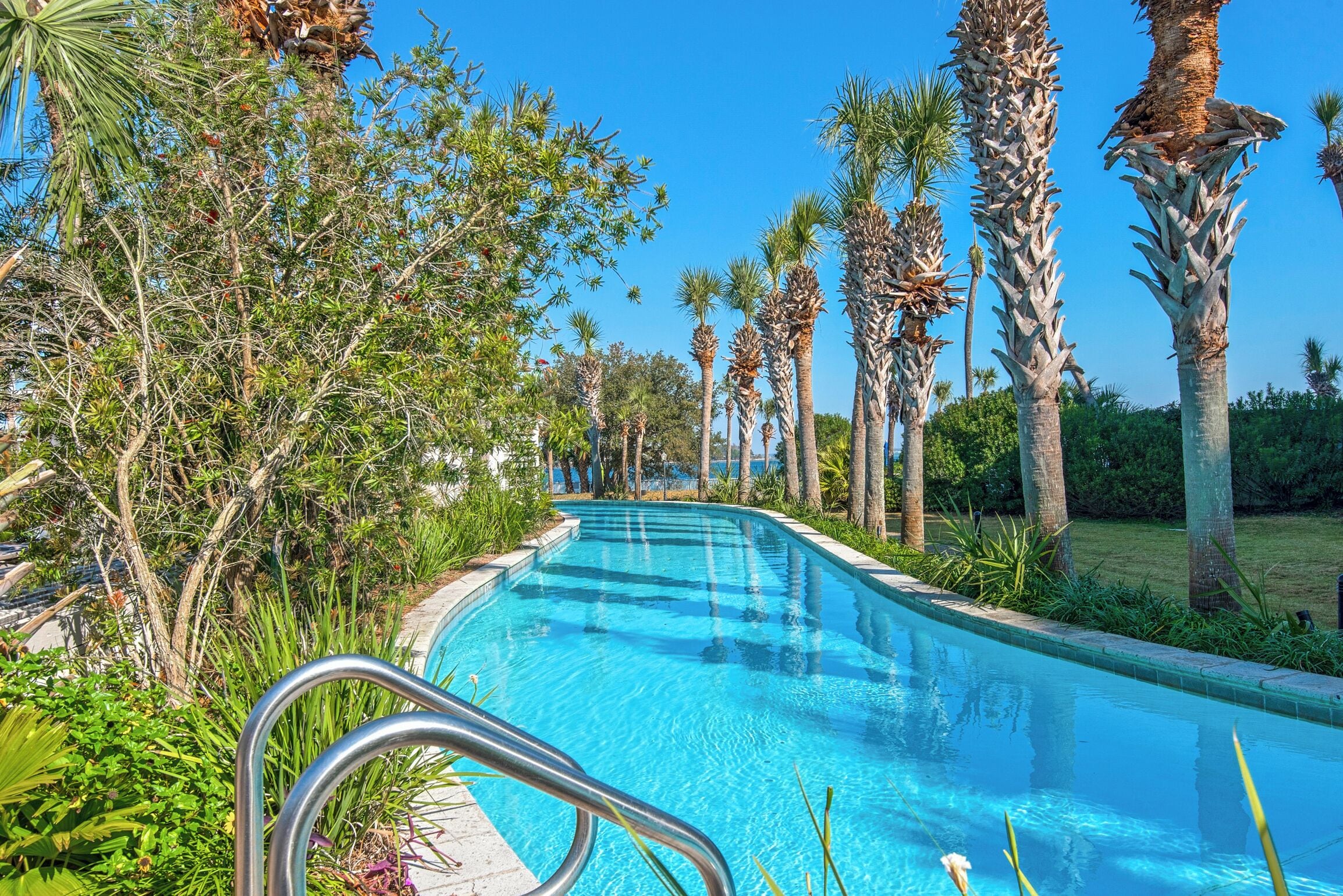 Una piscina climatizada