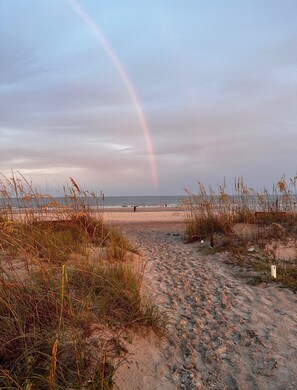 Accommodatie ligt op het strand