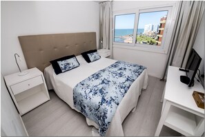 Premium Apartment, 2 Bedrooms | 1 bedroom, premium bedding, in-room safe, individually decorated - DeptosVip Rivas (Mar del Plata)