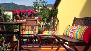 Classic-Doppelzimmer, 1 Queen-Bett, Balkon | Terrasse/Patio