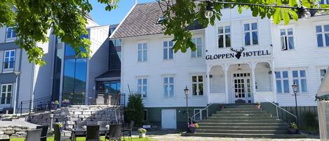 Fassade der Unterkunft