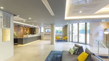 Sala de estar en el lobby