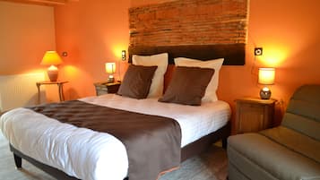 Chambre Familiale, accessible aux personnes à mobilité réduite | Literie de qualité supérieure, matelas Select Comfort