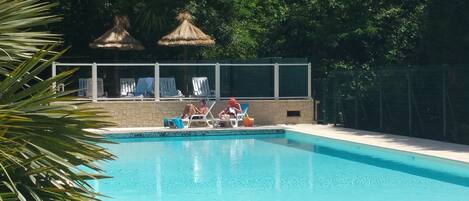 Seasonal outdoor pool