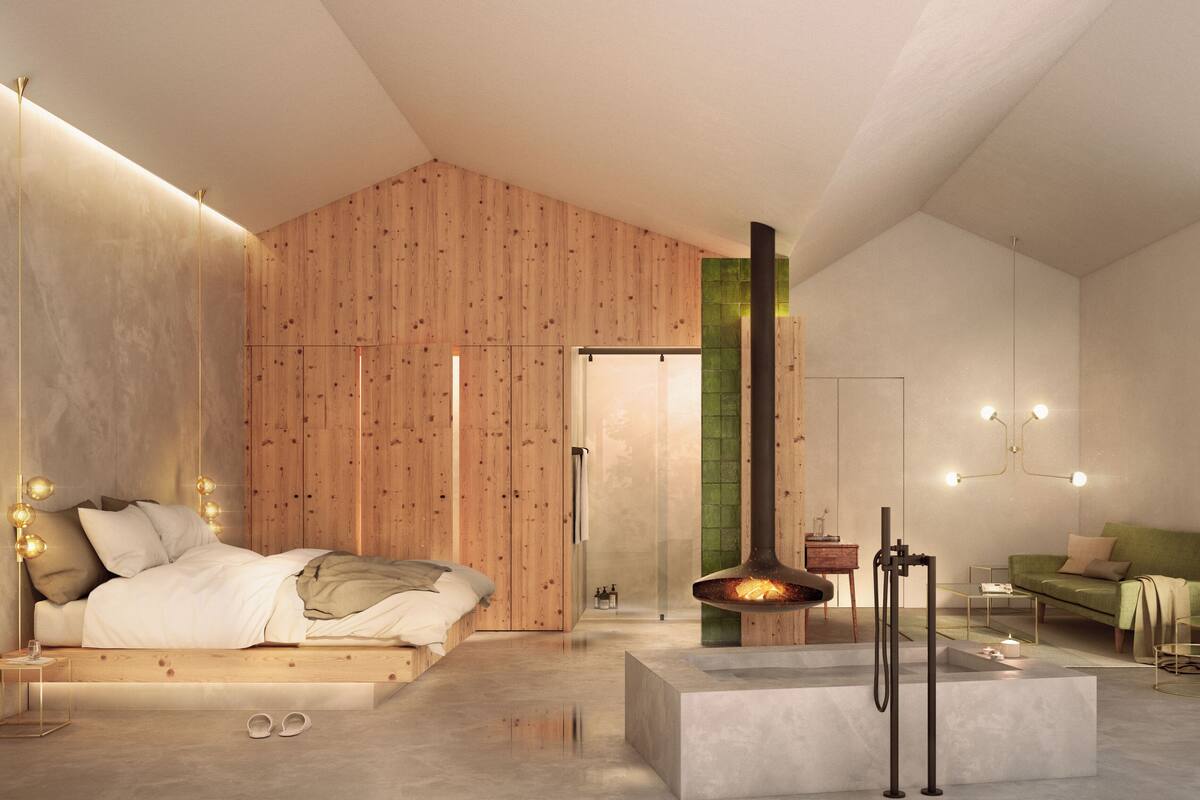 Nature Retreat with Private Pool | 1 bedroom, premium bedding, soundproofing, WiFi (free)