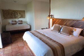 Bay Room | Individually decorated, free WiFi, bed sheets - Casa Manzanillo Boutique Hotel (Troncones)