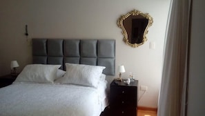 3 habitaciones y ropa de cama de alta calidad