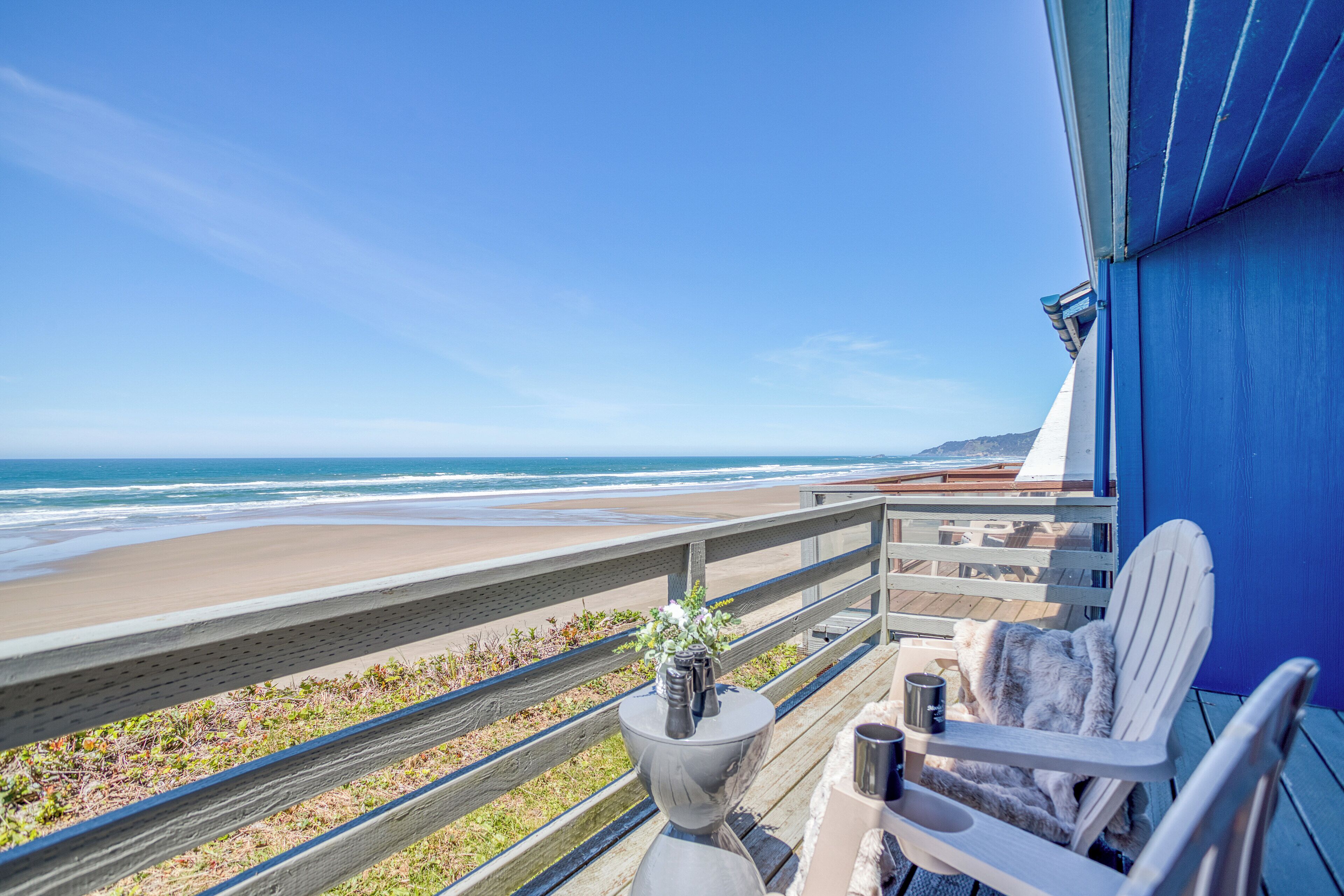 Standard Suite, Kitchen, Oceanfront | Balcony view