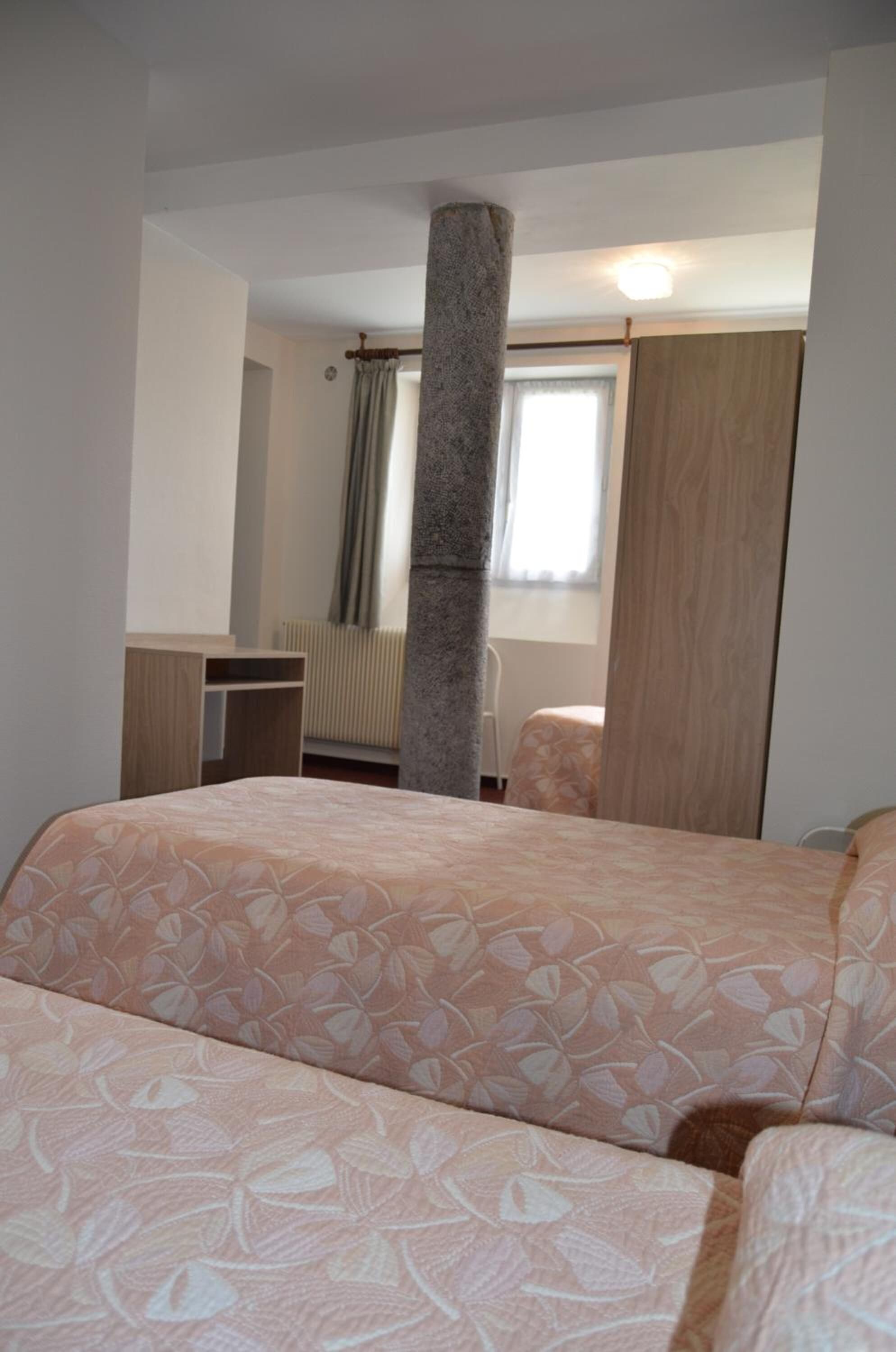 individually decorated, individually furnished, desk, blackout curtains