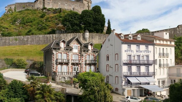Aerial view - Hotel Montfort (Lourdes)