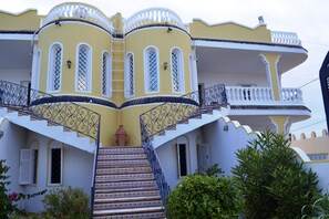 Façade de l’hébergement