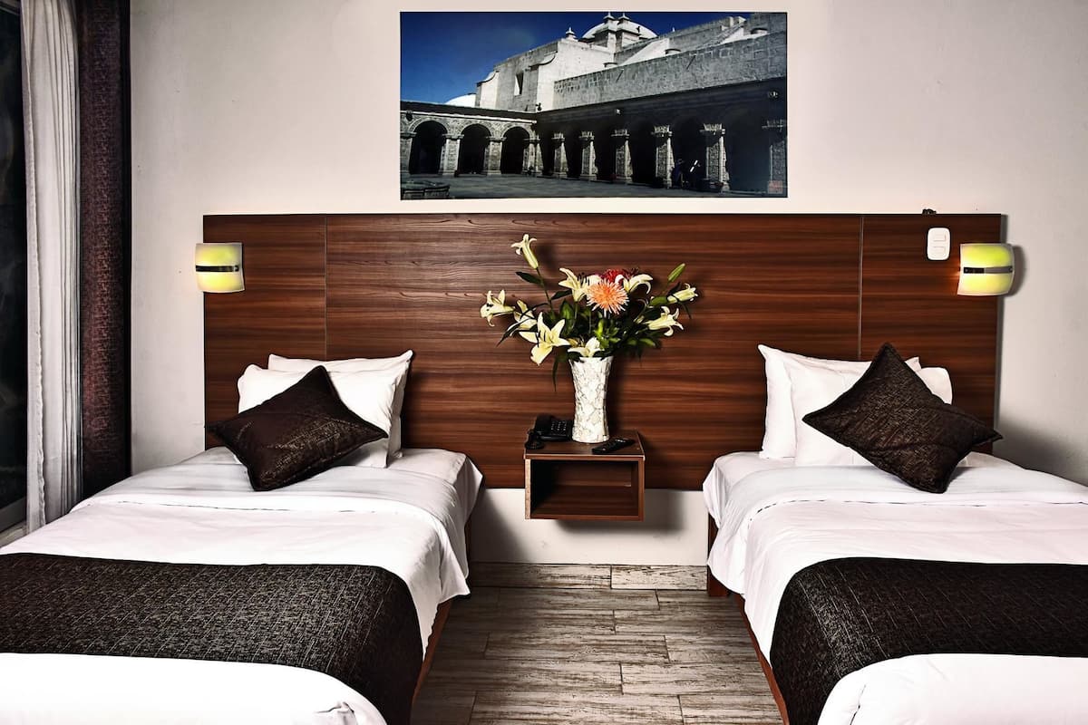 Twin Room, 2 Twin Beds | Desk, iron/ironing board, free WiFi, bed sheets