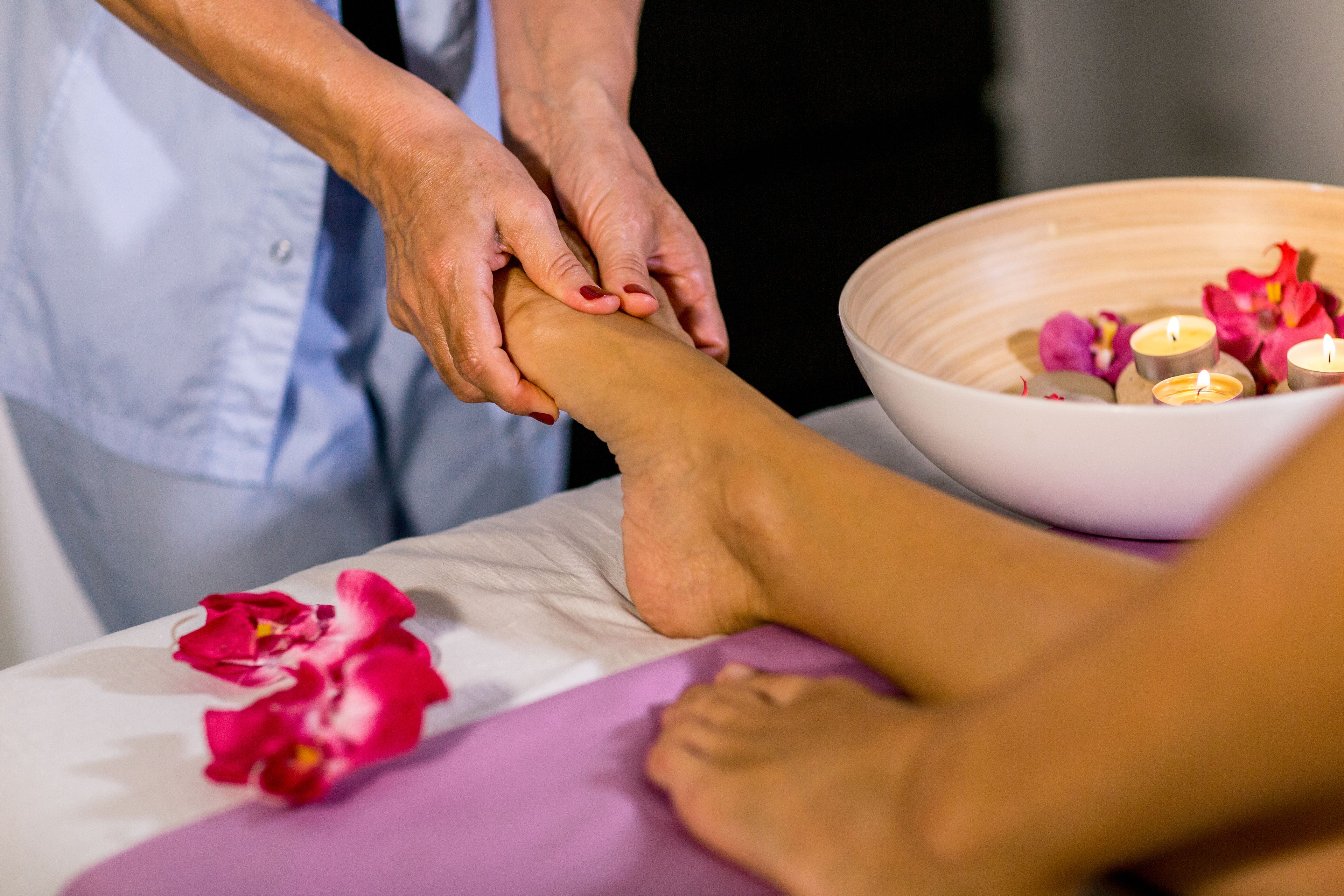 body treatments, deep-tissue massages, sports massages