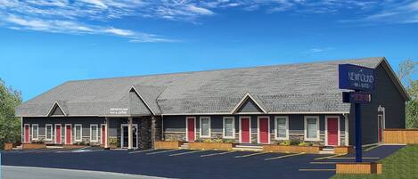 Fachada da propriedade