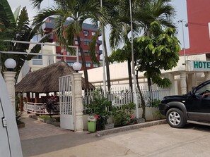 Entrée de l’hébergement