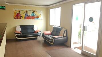 Sitzecke in der Lobby