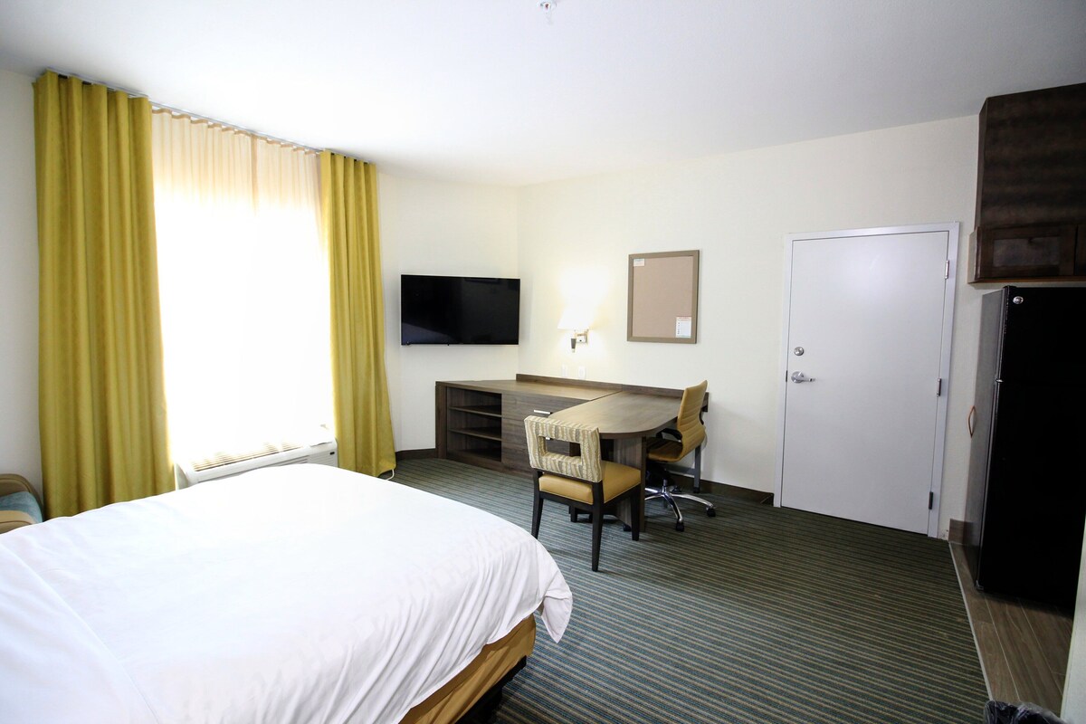 1 chambre, literie de qualité supérieure, bureau