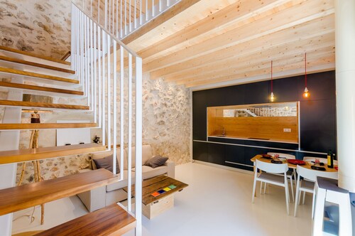 CASA VELLA (VALL PETIT) - Chalet with terrace in Mancor De La Vall. Free WiFi