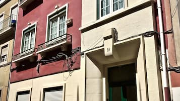 Façana frontal de l'allotjament