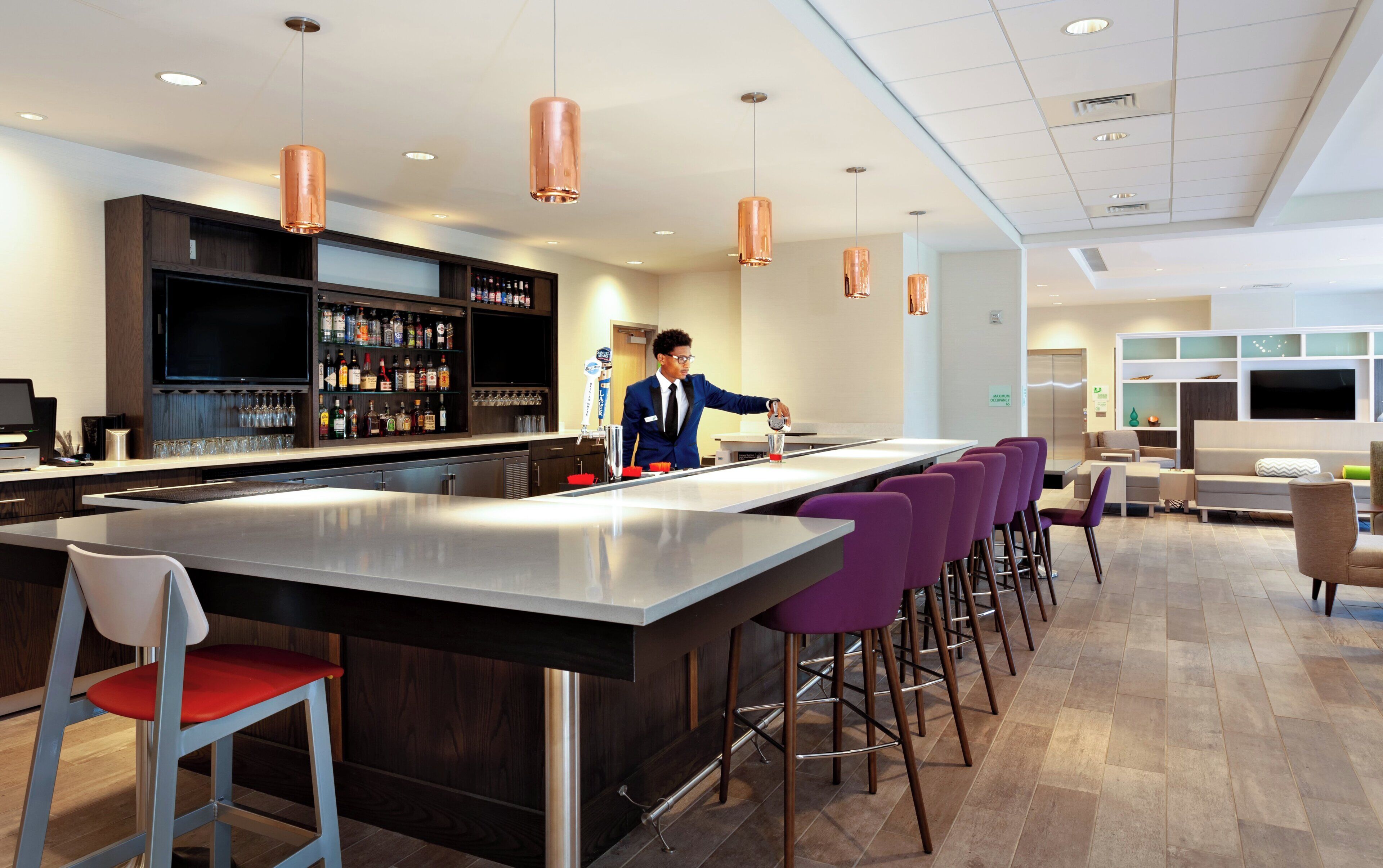 Bar (in der Unterkunft)