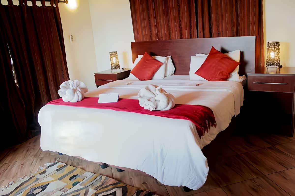 Standard Room | Bar mini, dihias secara berasingan, cadar katil