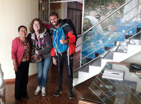 Double Room | Iron/ironing board, free cribs/infant beds, free WiFi, bed sheets - B&B La Casa del Turista (Lima)