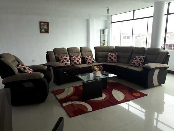 Sitzecke in der Lobby