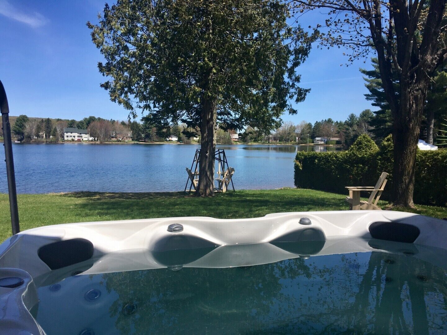 Bain à remous extérieur