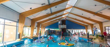 Indoor pool, a heated pool