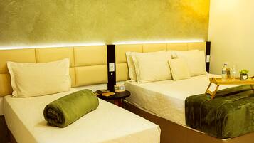 Chalé superior, vista para o jardim | 1 quarto, roupas de cama antialérgicas, frigobar