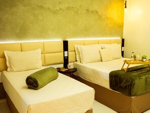 1 chambre, literie hypoallergénique, minibar, ameublement personnalisé