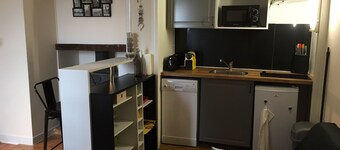 Bright apartment facing the harbor