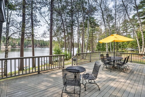 Direct Snowmobile Access: 4 Bedroom on Little Saint Germain Lake!