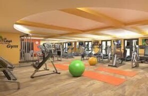 Fitness facility - CAYS PENTHOUSE Overlooking POOL! 30 night min (Chandler)